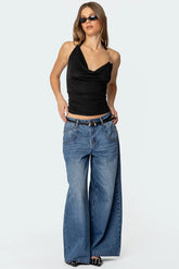 Velora Cowl Top